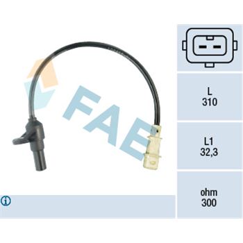 sistema electrico del motor - Generador de impulsos, cigüeñal FAE 79084