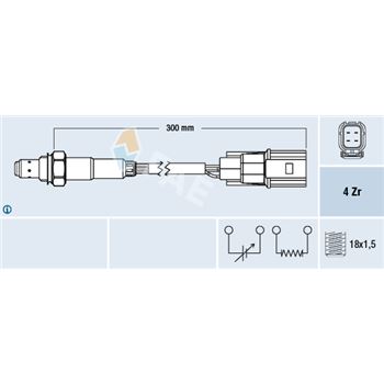 sondas lambda - Sonda Lambda FAE 77502