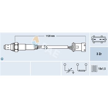 sondas lambda - Sonda Lambda FAE 77307