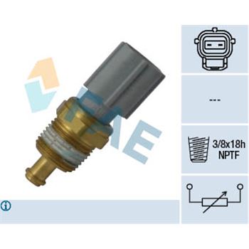 sistema electrico del motor - Sensor, temperatura del refrigerante FAE 33734