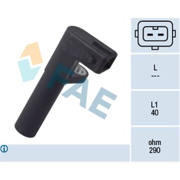 sistema electrico del motor - Generador de impulsos, cigüeñal FAE 79095