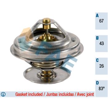 termostato - Termostato, refrigerante FAE 5300283