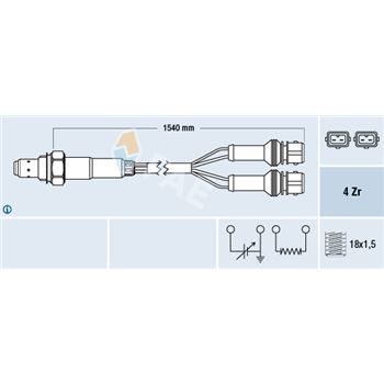 sondas lambda - Sonda Lambda FAE 77127