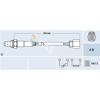 sondas lambda - Sonda Lambda FAE 77473