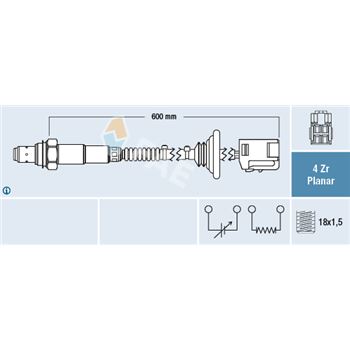sondas lambda - Sonda Lambda FAE 77521