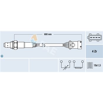 sondas lambda - Sonda Lambda FAE 77281