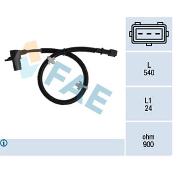 sistema electrico del motor - Generador de impulsos, cigüeñal FAE 79301