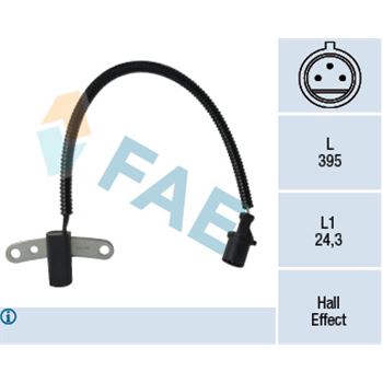 sistema electrico del motor - Generador de impulsos, cigüeñal FAE 79305