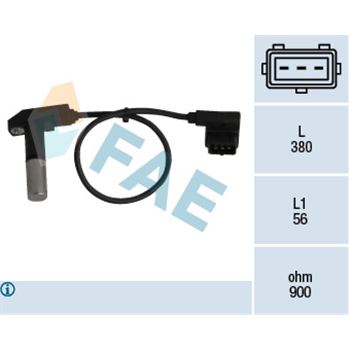 sistema electrico del motor - Generador de impulsos, cigüeñal FAE 79245