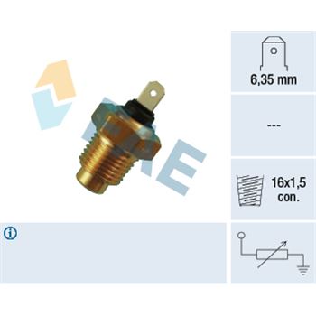 sistema electrico del motor - Sensor, temperatura del refrigerante FAE 31140