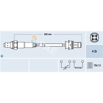 sondas lambda - Sonda Lambda FAE 77269