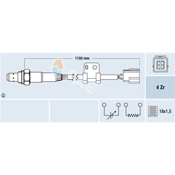 sondas lambda - Sonda Lambda FAE 77295