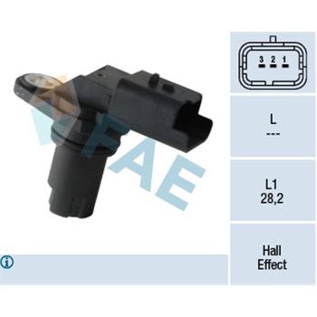 sistema electrico del motor - Sensor, posición arbol de levas FAE 79306