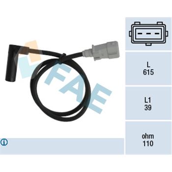 sistema electrico del motor - Generador de impulsos, cigüeñal FAE 79153