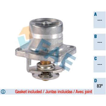 termostato - Termostato, refrigerante FAE 5334383