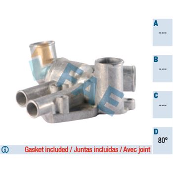 termostato - Termostato, refrigerante FAE 5331980