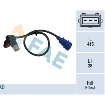 sistema electrico del motor - Sensor, posición arbol de levas FAE 79227