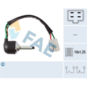 interruptor luces freno - Interruptor luces freno FAE 24616