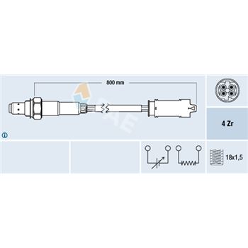 sondas lambda - Sonda Lambda FAE 77237