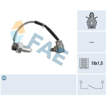 interruptor regulador - Interruptor, piloto de marcha atrás FAE 40987