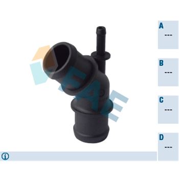 bridas calefaccion y aire acondicionado - Brida de refrigerante FAE 54385