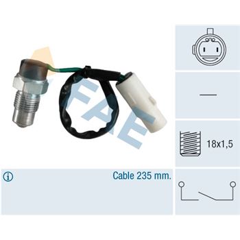interruptor regulador - Interruptor, piloto de marcha atrás FAE 40840