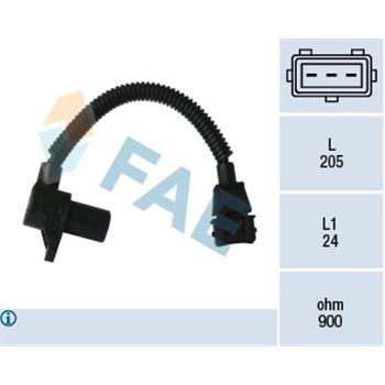 sistema electrico del motor - Generador de impulsos, cigüeñal FAE 79355