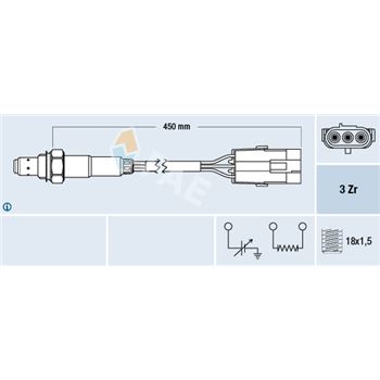 sondas lambda - Sonda Lambda FAE 77114