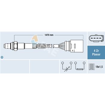 sondas lambda - Sonda Lambda FAE 77145