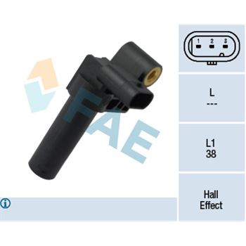 sistema electrico del motor - Generador de impulsos, cigüeñal FAE 79377