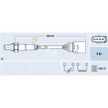 sondas lambda - Sonda Lambda FAE 77197