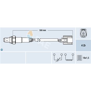 sondas lambda - Sonda Lambda FAE 77503