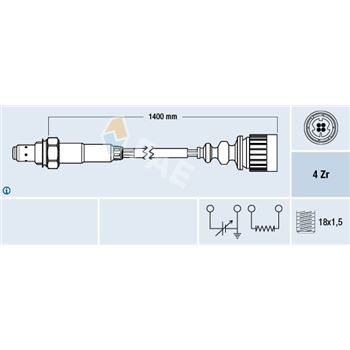 sondas lambda - Sonda Lambda FAE 77175