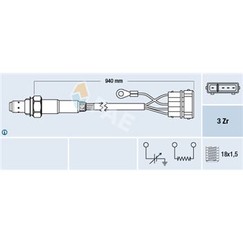 sondas lambda - Sonda Lambda FAE 77112