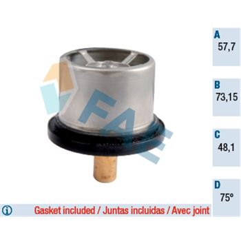 termostato - Termostato, refrigerante FAE 5320275