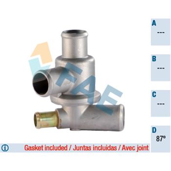 termostato - Termostato, refrigerante FAE 5334587