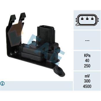 sistema electrico del motor - Sensor, presión colector de admisión FAE 15080