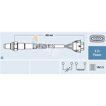 sondas lambda - Sonda Lambda FAE 77209