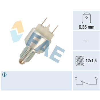 interruptor luces freno - Interruptor luces freno FAE 25130