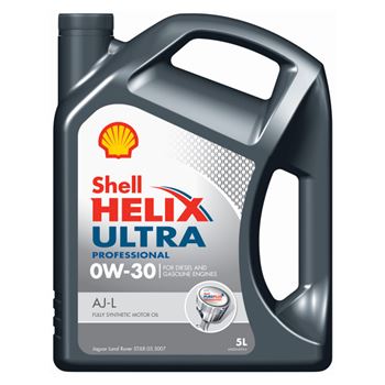 aceite de motor coche - Shell Helix Ultra Professional AJ-L 0w30 5L