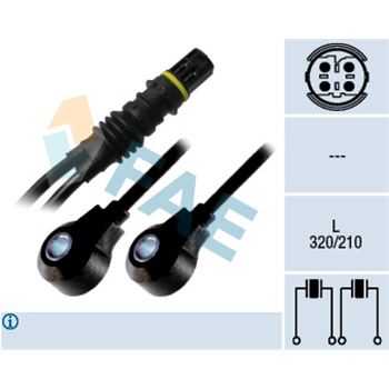 sistema electrico del motor - Sensor de detonaciones FAE 60214