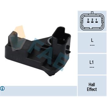 sistema electrico del motor - Generador de impulsos, cigüeñal FAE 79370