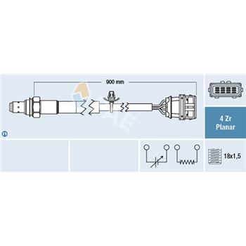 sondas lambda - Sonda Lambda FAE 77415