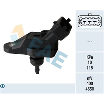 sistema electrico del motor - Sensor, presión colector de admisión FAE 15054