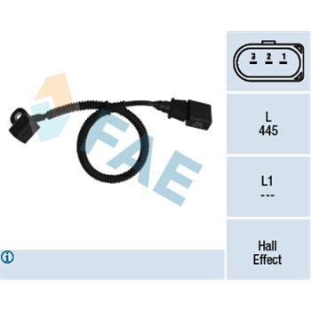 sistema electrico del motor - Sensor, posición arbol de levas FAE 79164