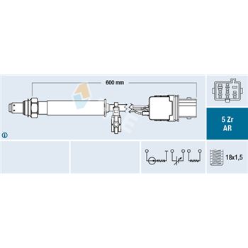 sondas lambda - Sonda Lambda FAE 75138