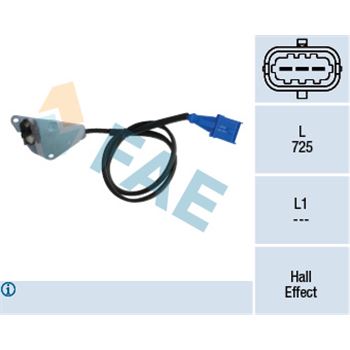 sistema electrico del motor - Sensor, posición arbol de levas FAE 79107