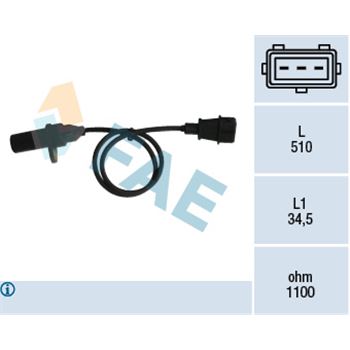 sistema electrico del motor - Generador de impulsos, cigüeñal FAE 79007