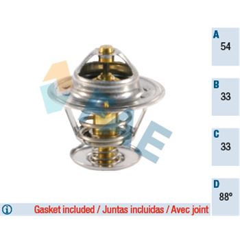 termostato - Termostato, refrigerante FAE 5307788