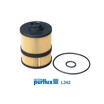 filtro de aceite coche - Filtro de aceite PURFLUX L342